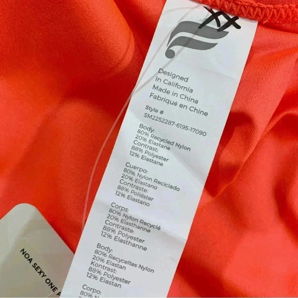 NWT Fabletics Low Back One Piece Swimsuit - Picture 8 of 11